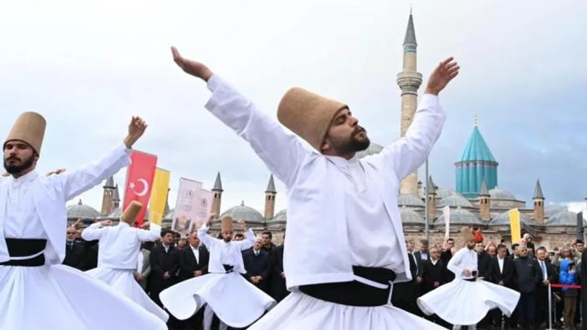 Konya’da 797. yıl “Teşrif-i Mevlana” etkinlikleri başladı