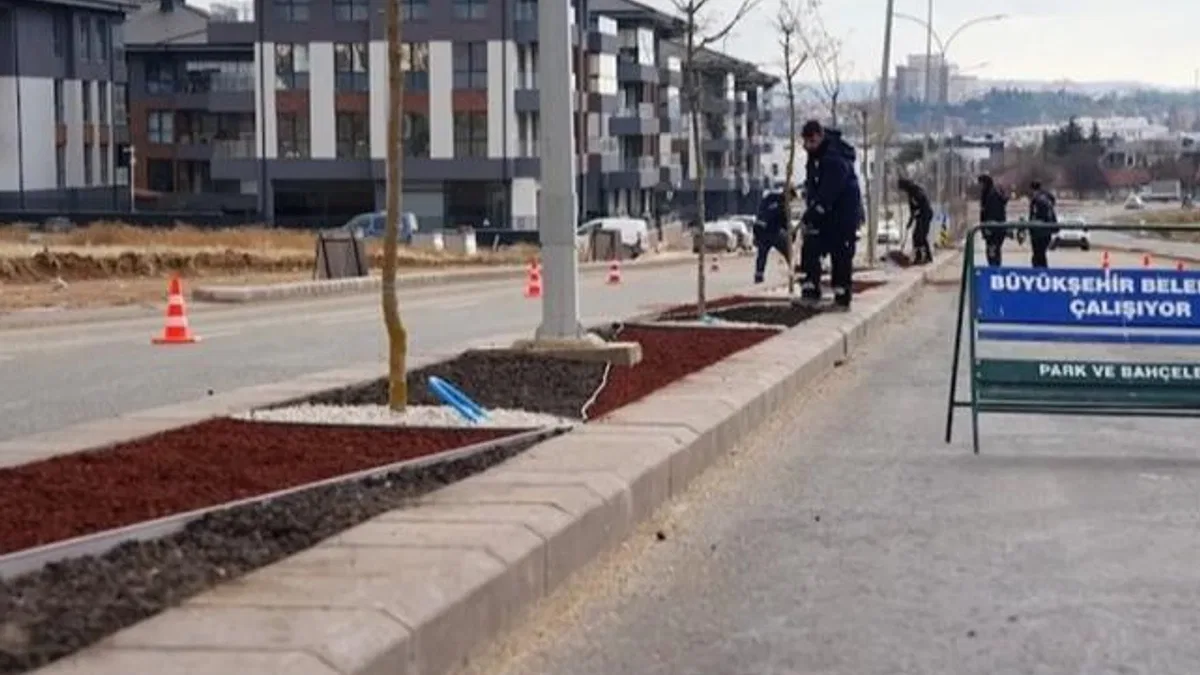 Eskişehir Büyükşehir’den ‘kuru peyzaj’ çalışması