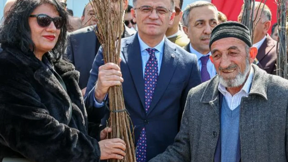 Van’da hedef 5 milyon meyve fidanı