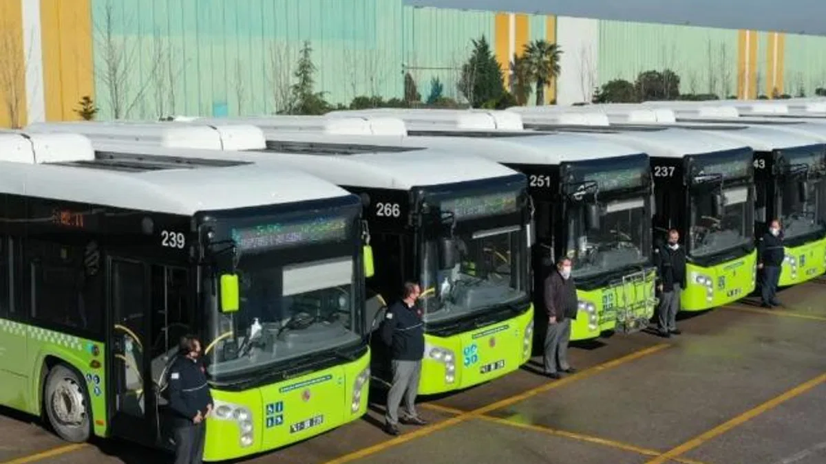 Kocaeli ulaşımda gençleşiyor… 18+ yaş üstü otobüsler trafikten çekiliyor