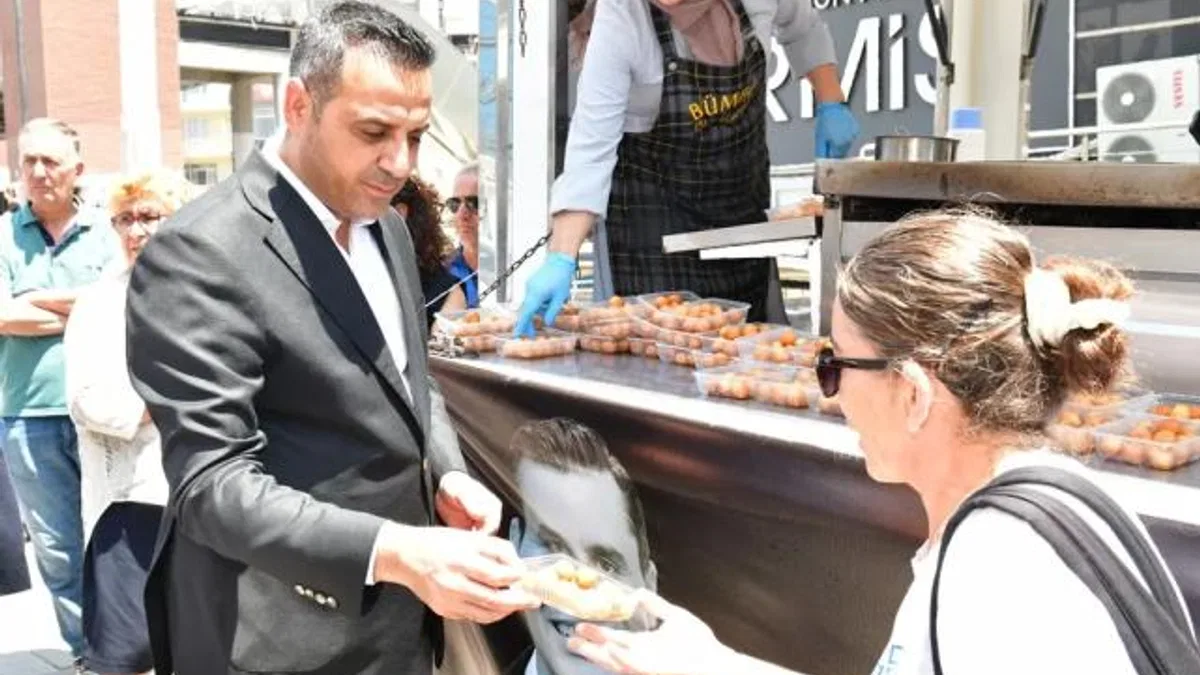 İzmir Çiğli’den Ferdi Zeyrek için lokma ikramı