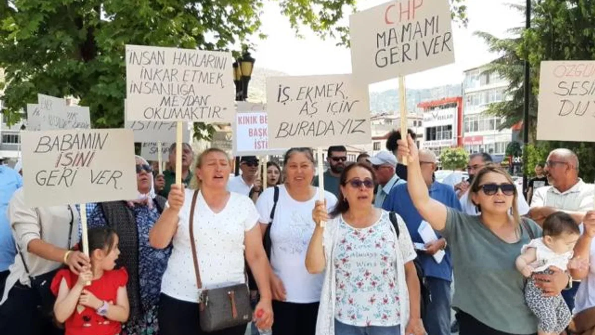 Tokat’ta CHP’li belediyeye protesto! Başkan istifaya çağrıldı