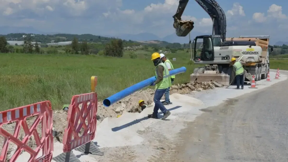 Antalya’da Manavgat Gündoğdu’ya dev içme suyu yatırımı