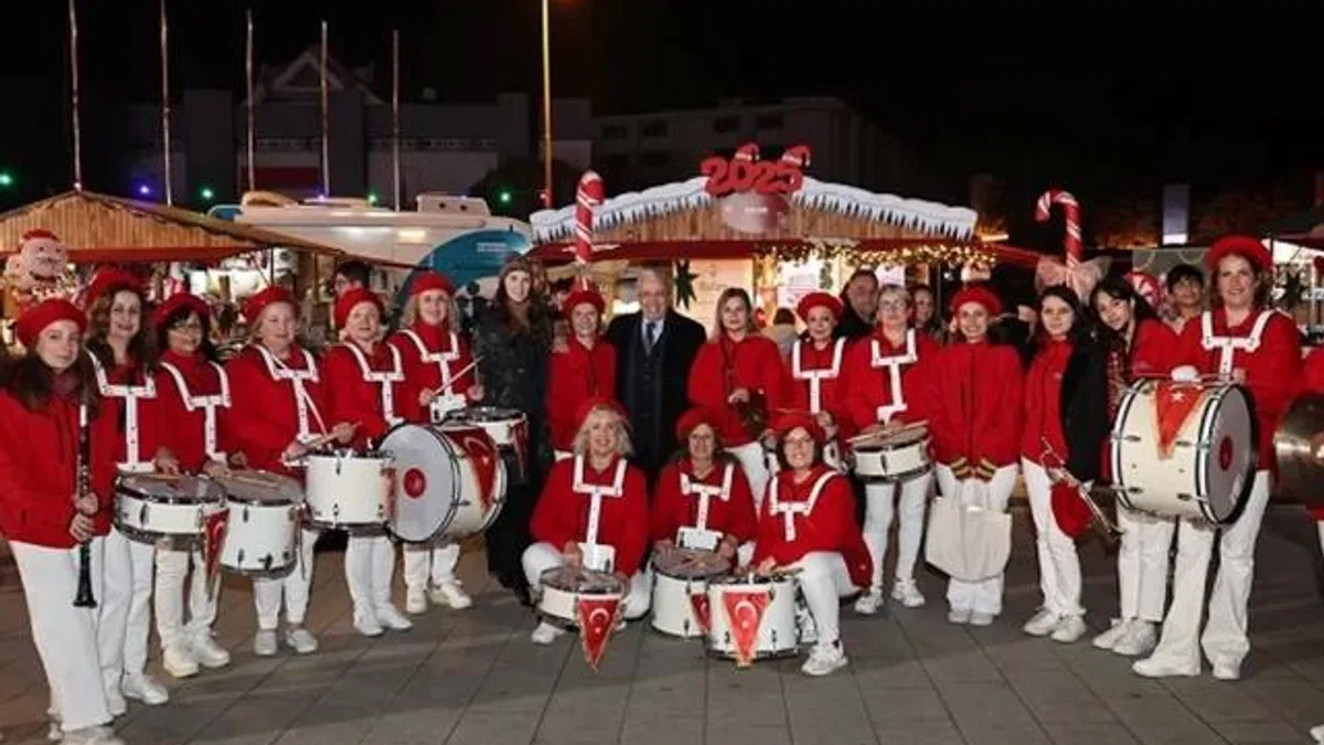 Bursa Nilüfer’de Yeni Yıl Festivali’nde eğlence tam gaz