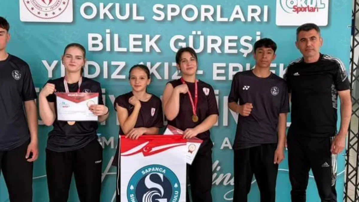 Sakarya Sapanca’dan Türkiye derecesi