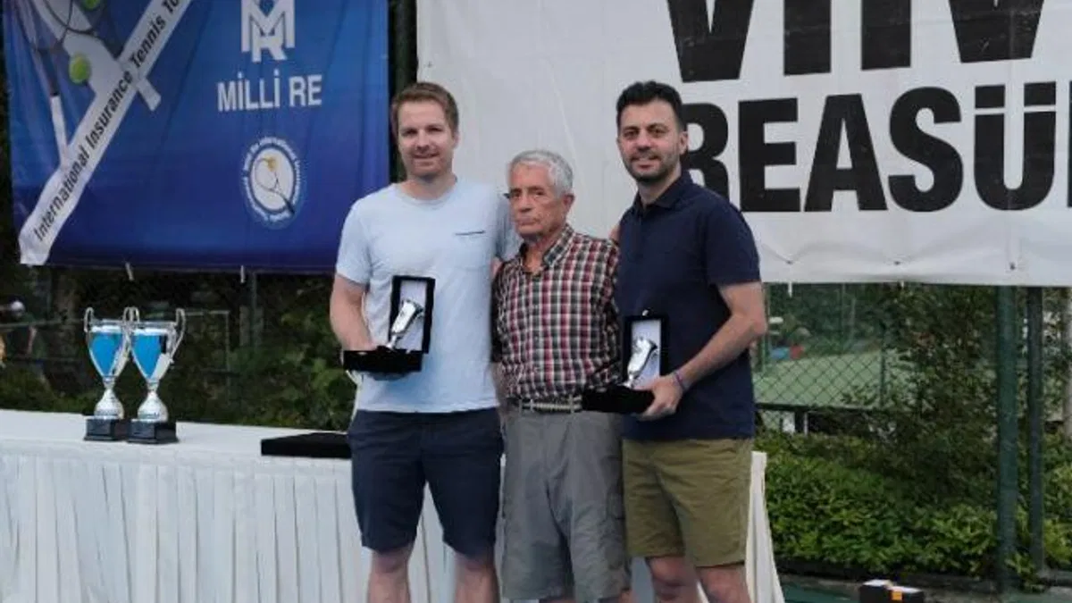 36. Milli Re Uluslararası Sigortacılar Tenis Turnuvası’nda şampiyonlar belli oldu