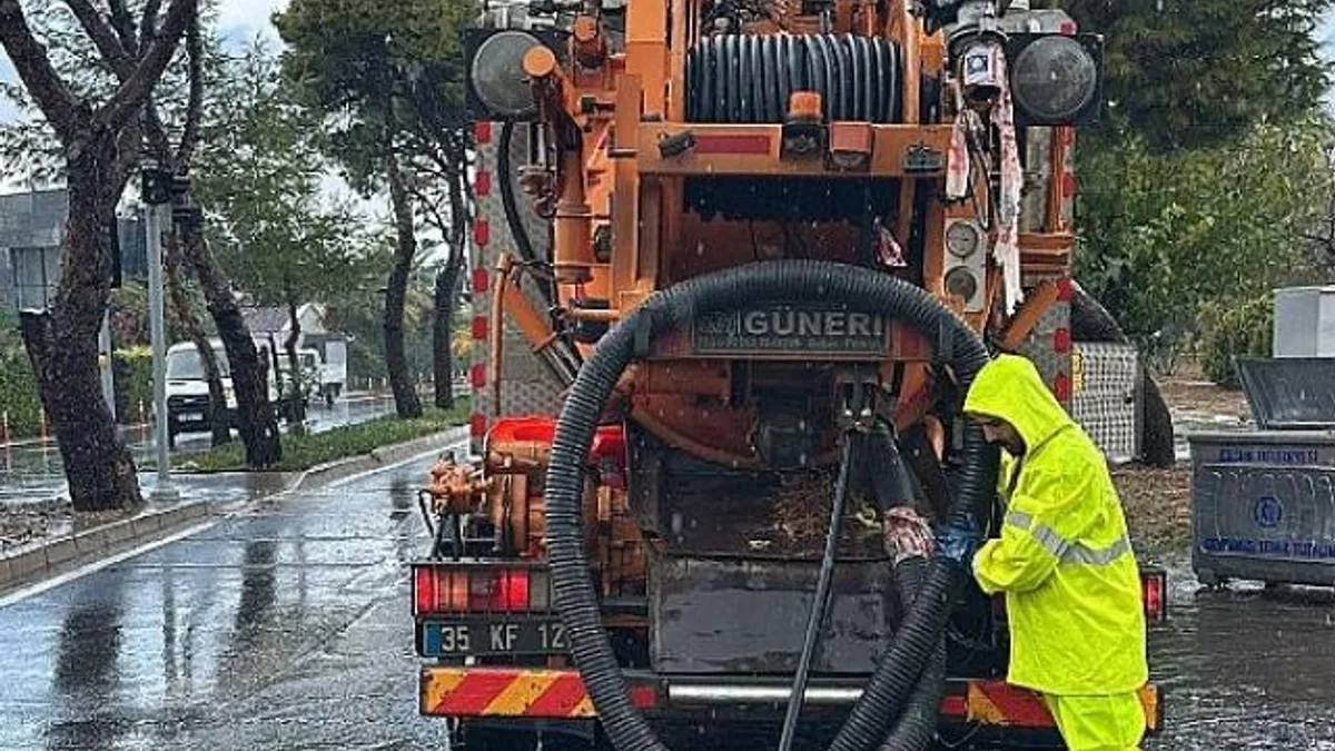 İzmir’de yağmur teyakkuzu