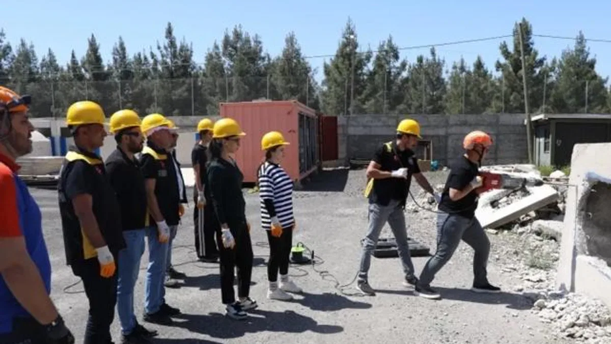 DBB personelinden olası afetlere karşı hazırlık