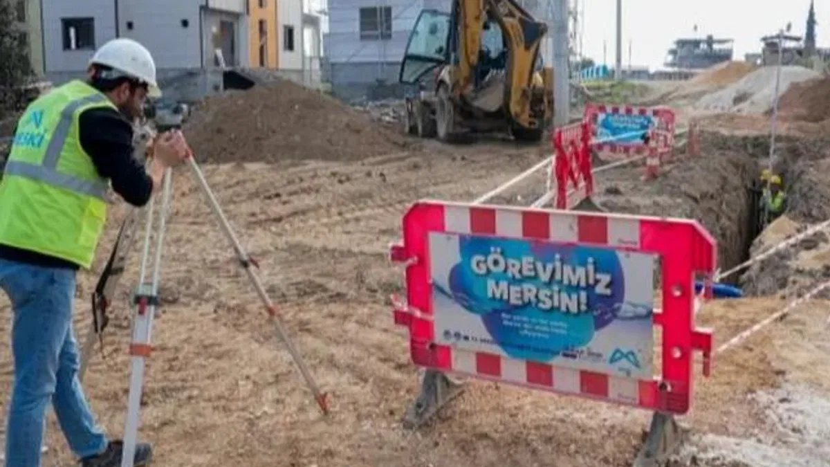 Mersin Tarsus’da yeni altyapı çalışmaları tamamlandı
