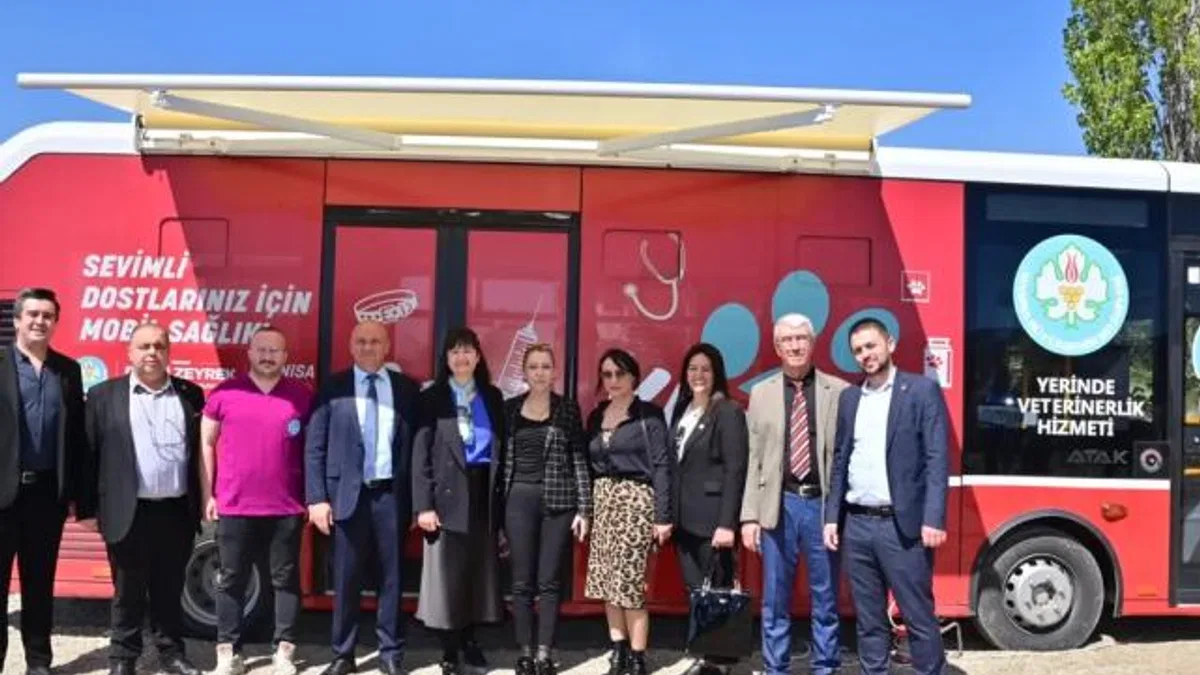 Manisa’da ‘Vetbüs’ ilçelerde hizmette