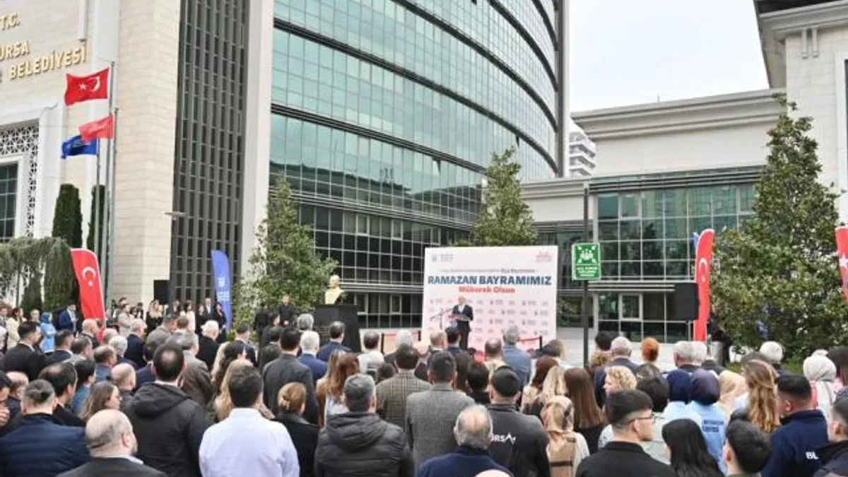 Başkan Bozbey, Büyükşehir ailesiyle bayramlaştı