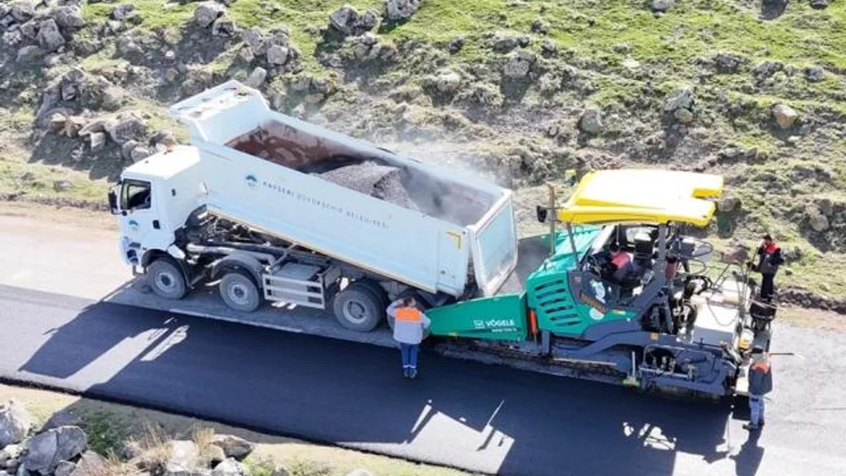 Kayseri Hürmetçi’ye ‘büyükşehir’ dokunuşu