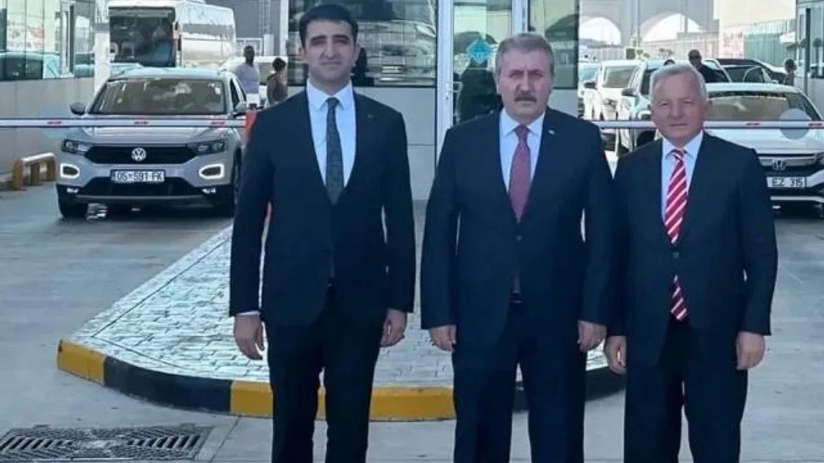 Destici, Ömer Sevgili ve Mehmet Kerman tarafından karşılandı