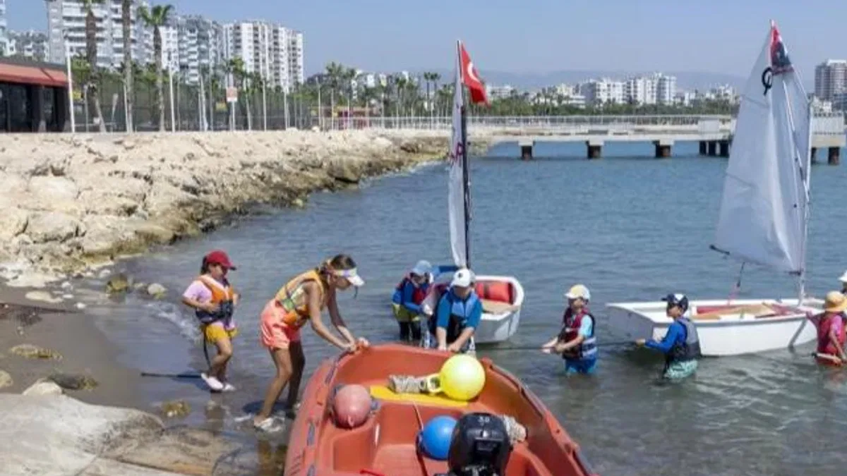 Mersin’de Babil Su Sporları Merkezi 1000 kişiye eğitim verdi