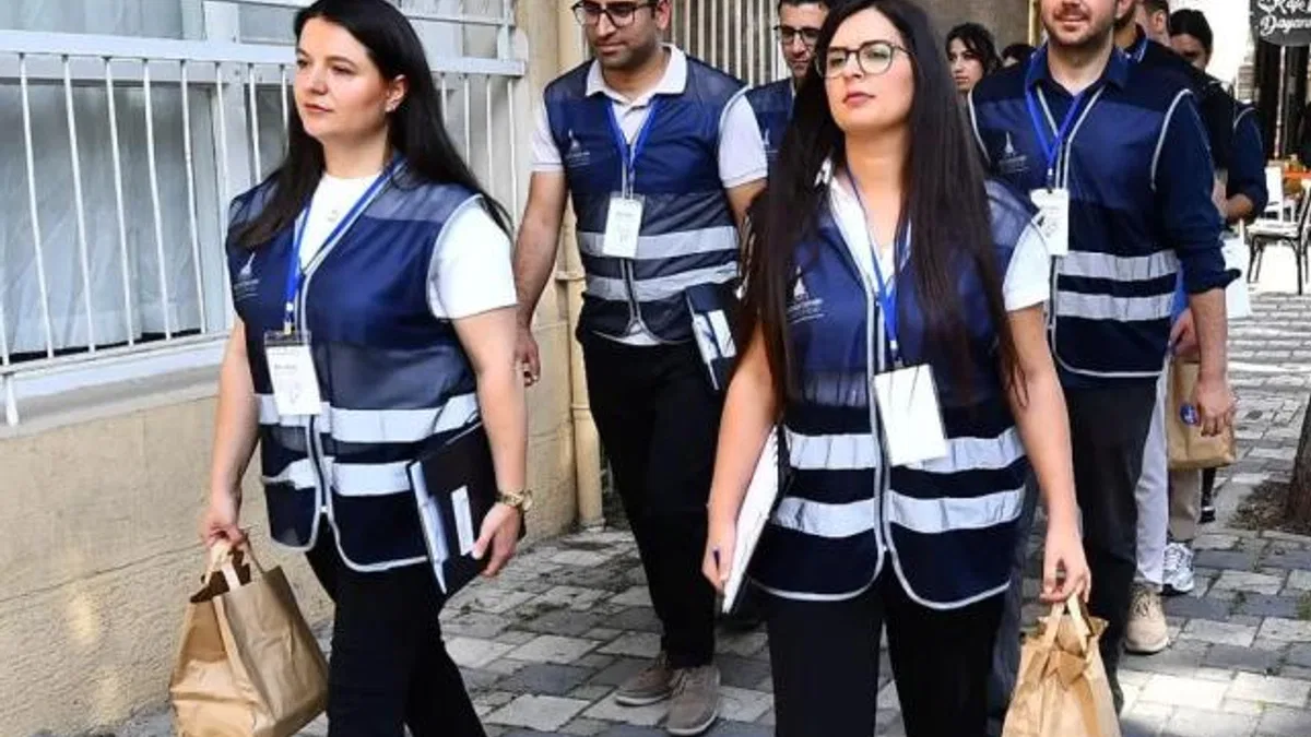 Saha ekipleri 12 bin hanenin kapısını çaldı