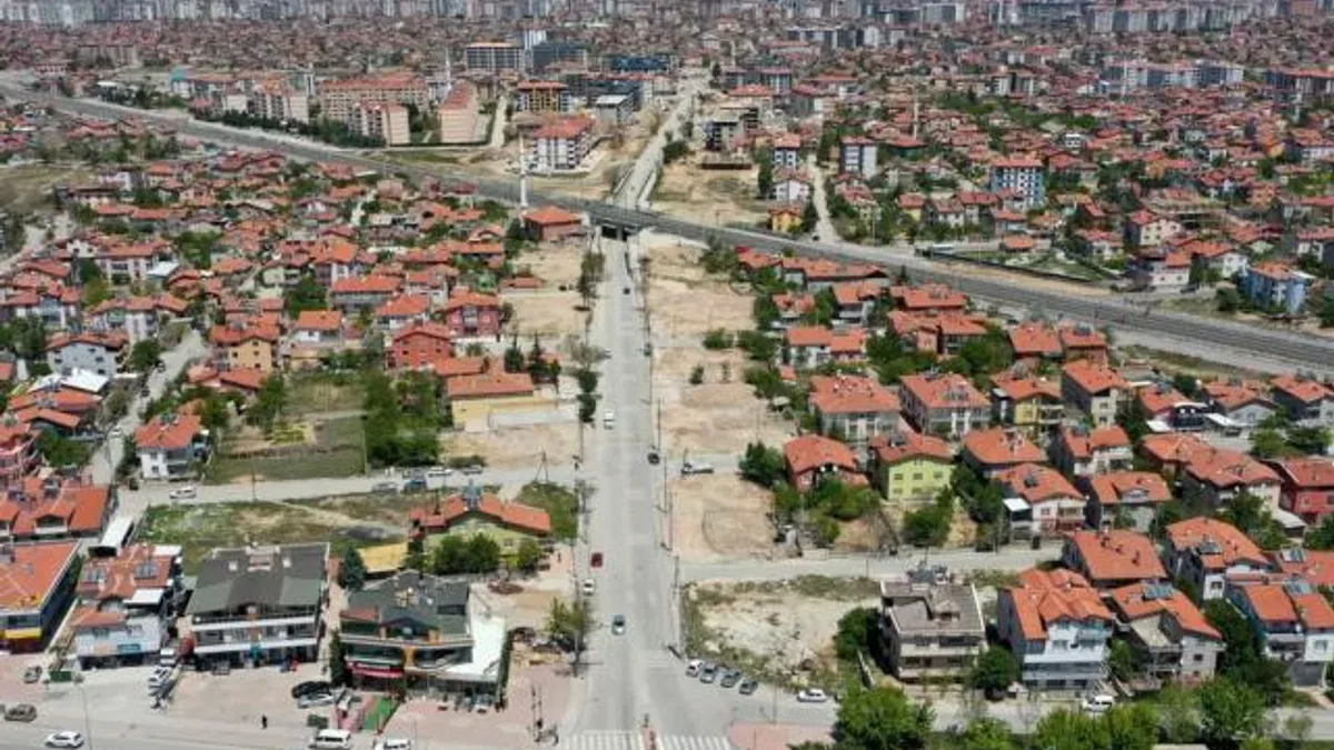 Konya Meram’da Hasanköy yeni çehreye kavuşuyor
