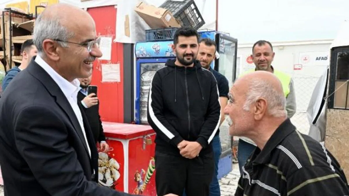 Başkan Er’den İkizce Konteyner Kent’e ziyaret