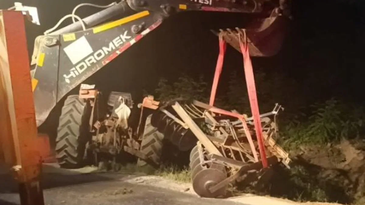 Bilecik’te traktör kazası: 1 ölü