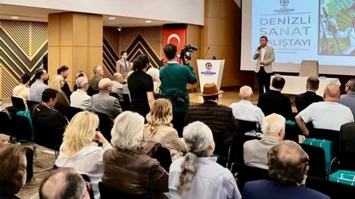 Denizli Sanat Çalıştayı’nda geleceğe ışık tutuldu