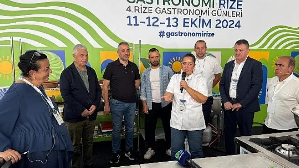 Rize’nin Kadim Mutfak Kültürü Dünya Gastronomi Sahnesine Çıktı: 4. Rize Gastronomi Günleri Yapıldı