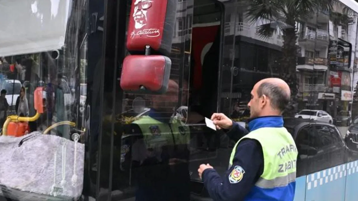 Manisa’da toplu ulaşım araçlarına geniş çaplı denetim
