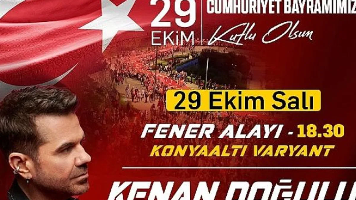 Antalya Büyükşehir Belediyesi’nden Cumhuriyet Bayramı konseri