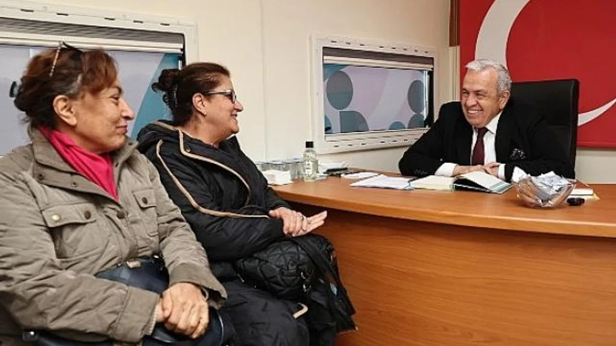 Başkan Şadi Özdemir Beşevler Mahallesi’nde vatandaşları dinledi