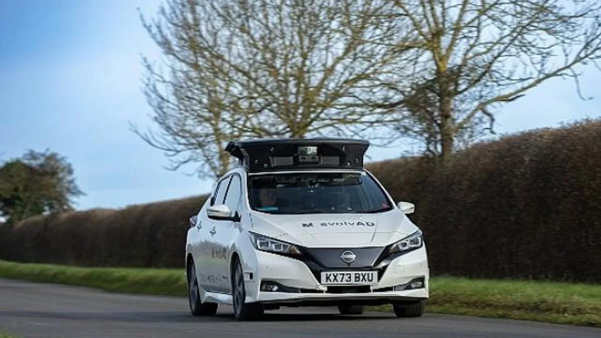 Nissan evolvAD projesi ile Birleşik Krallığı otonom sürüşe hazırlıyor
