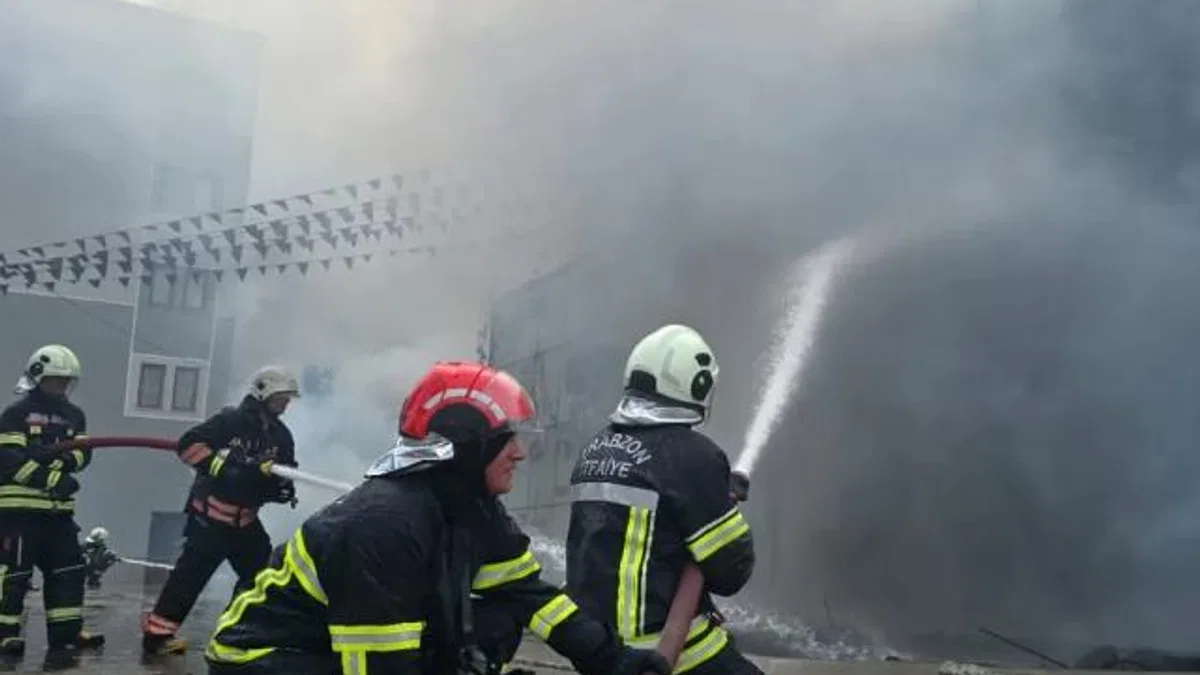 Trabzon İtfaiyesi 10 bin 61 olaya müdahale etti