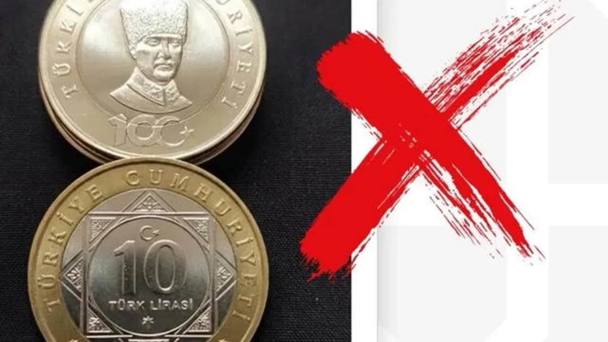 10 TL’lik madeni para uyarısı!