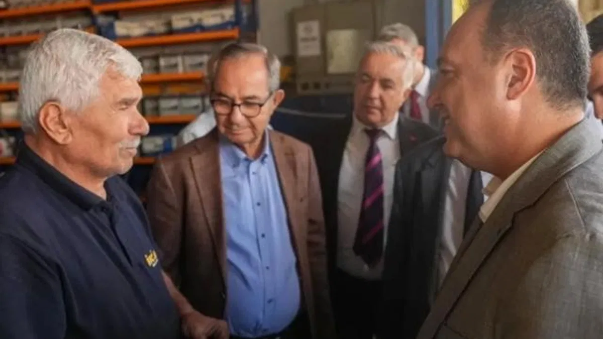 Sanayi esnafından Başkan Dutlulu’ya teşekkür
