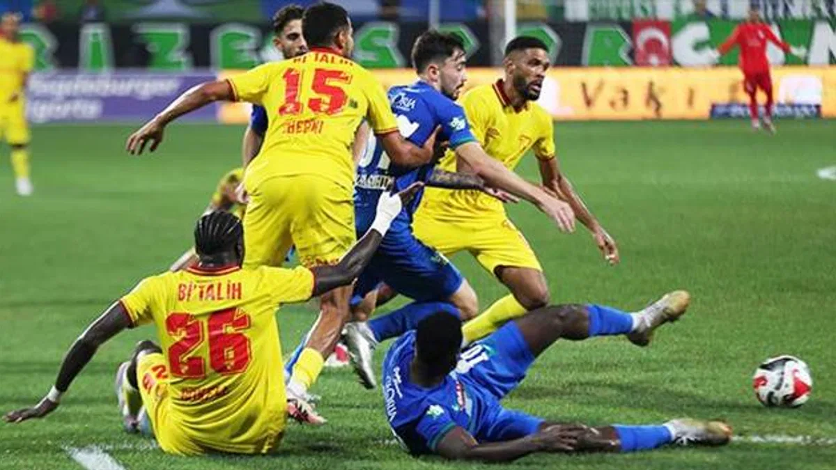 Çaykur Rizespor 0-3 Göztepe (Maç Sonucu) Göztepe Rize’de farka yürüdü!