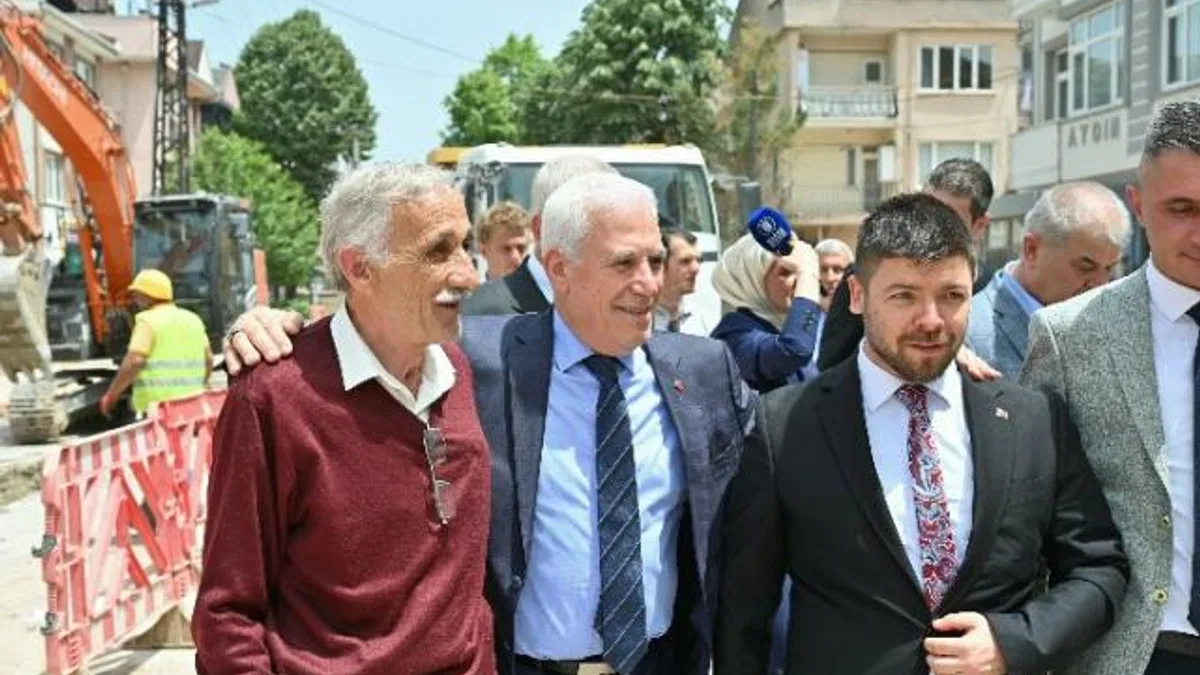 İnegöl altyapısına Büyükşehir desteği
