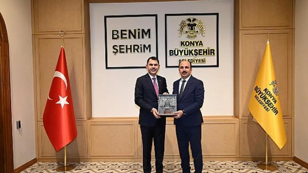Çevre Şehircilik ve İklim Değişikliği Bakanı Kurum Başkan Altay’ı Ziyaret Etti