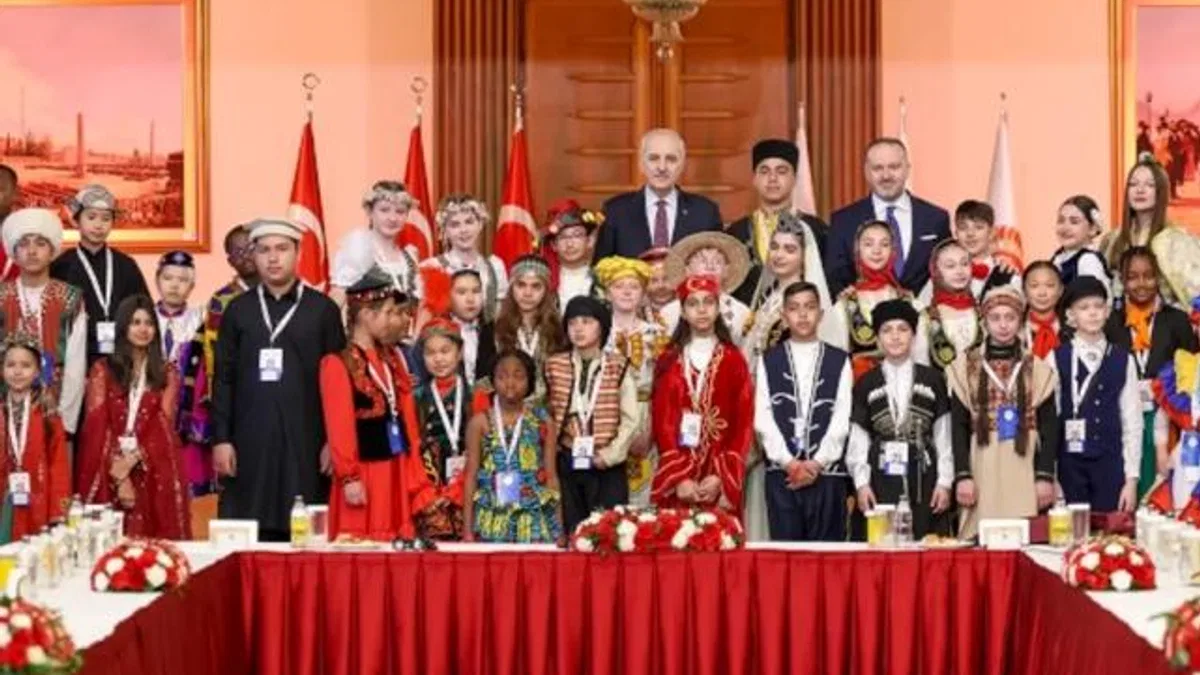 26 ülkeden dünya çocukları TBMM’de