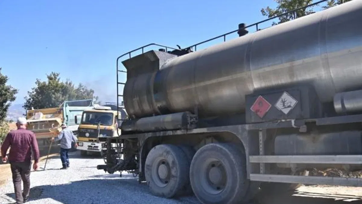 Manisa’da 40 yıl sonra gelen asfalt sevinci