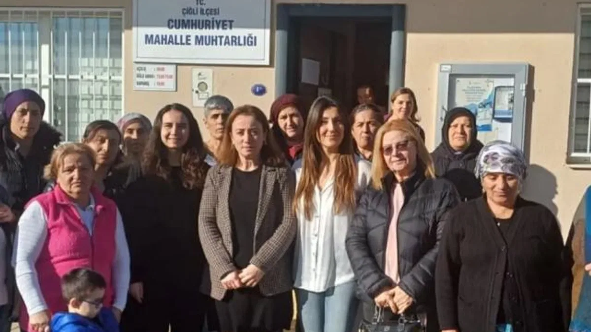 İzmir Çiğli’de kadın sağlığına destek