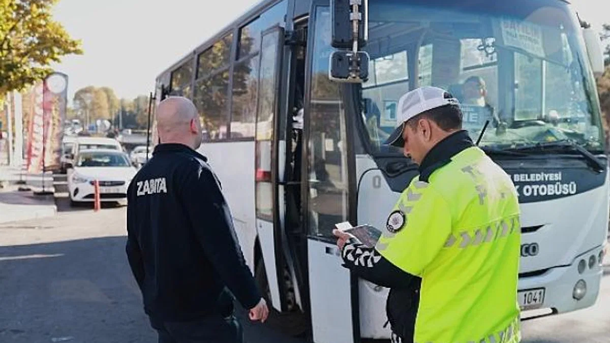 Nevşehir’de Halk Otobüsleri Denetlendi