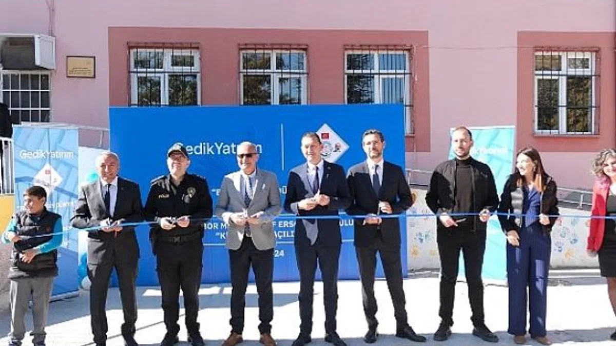 Gedik Yatırım, iki okulu daha kütüphaneye kavuşturdu