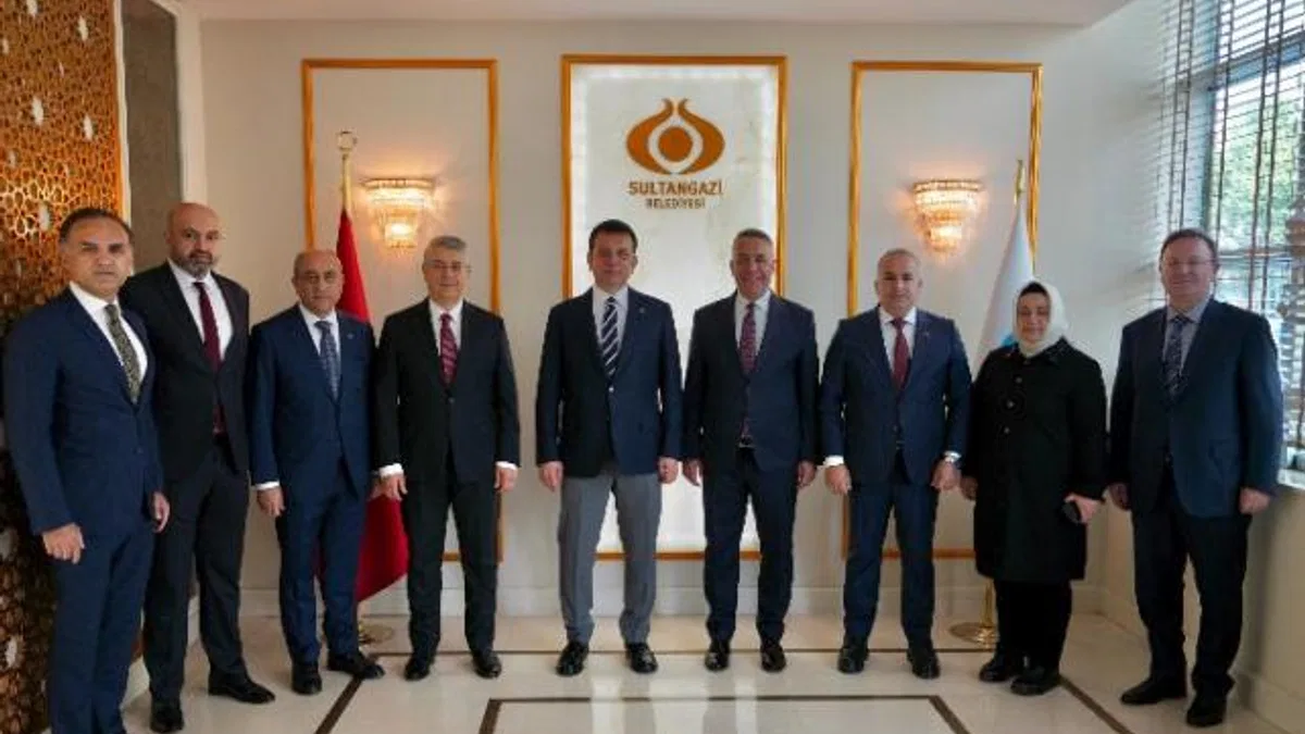 İmamoğlu Sultangazi Belediye Başkanı Dursun’u tebrik etti