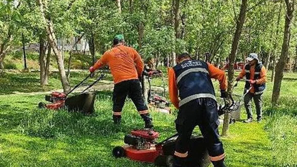 Çankaya’da Parklar Yaza Hazırlanıyor