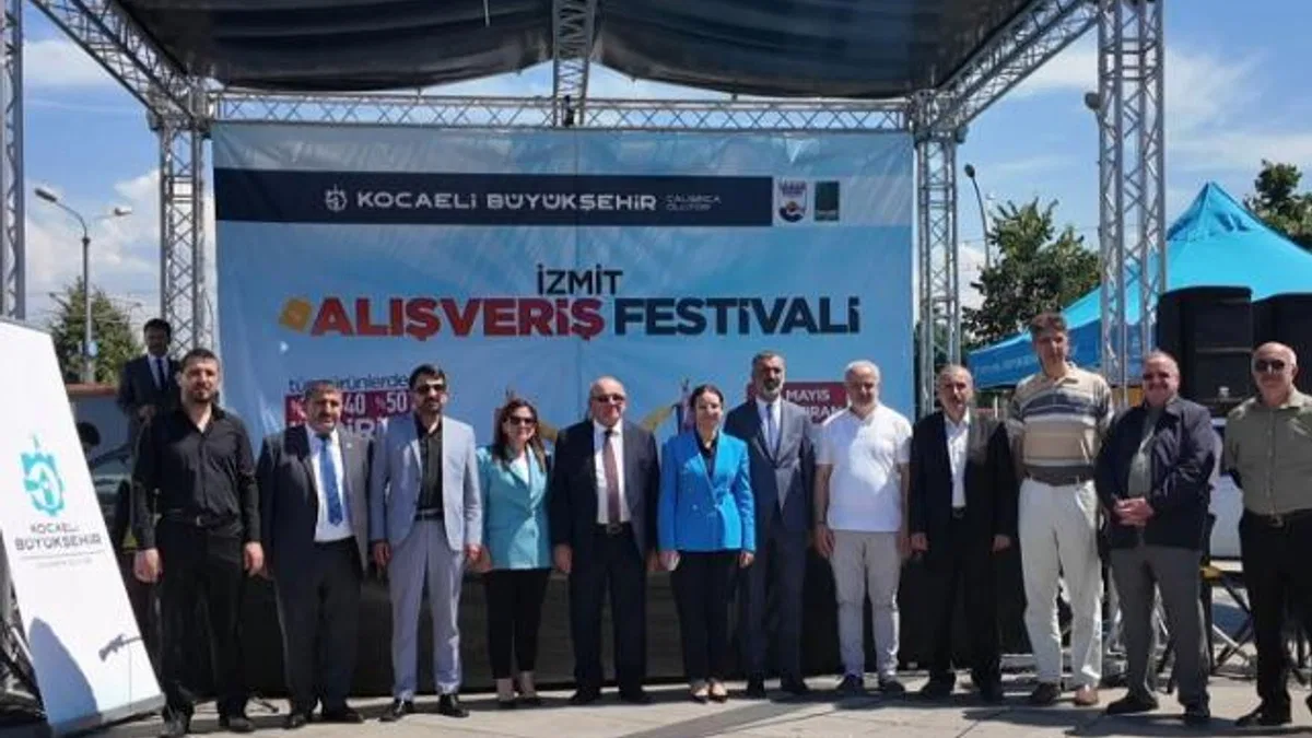Kocaeli alışveriş festivali başladı