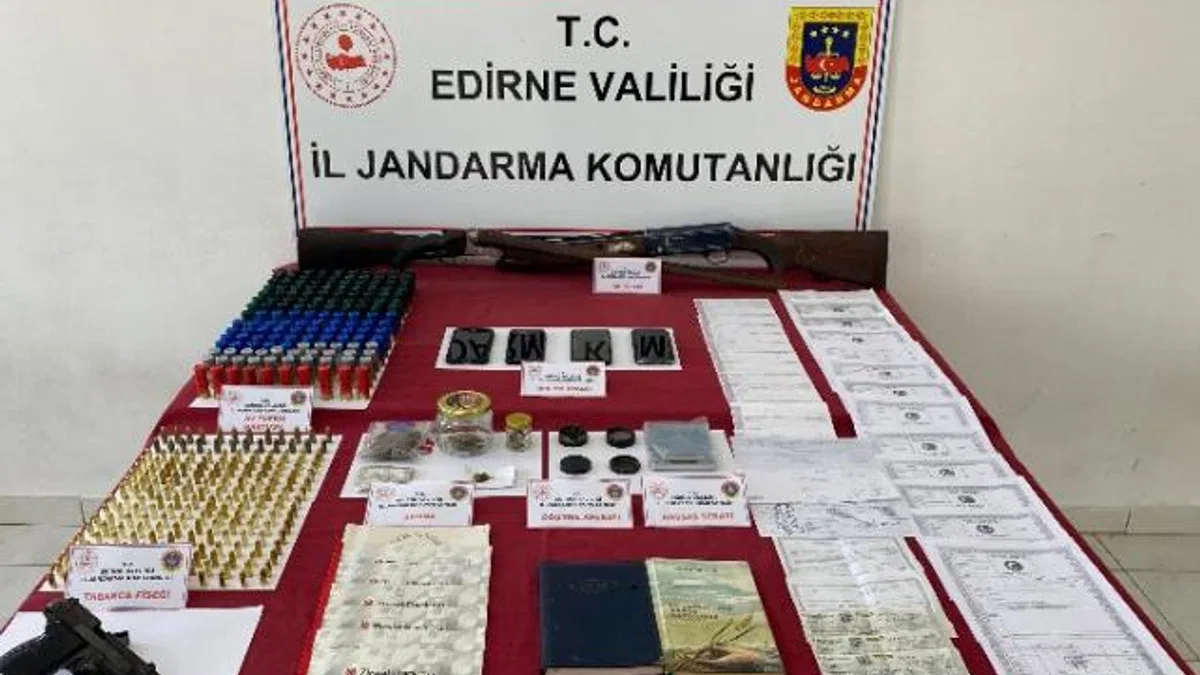 İpsala’da tefecilere operasyon: 4 gözaltı