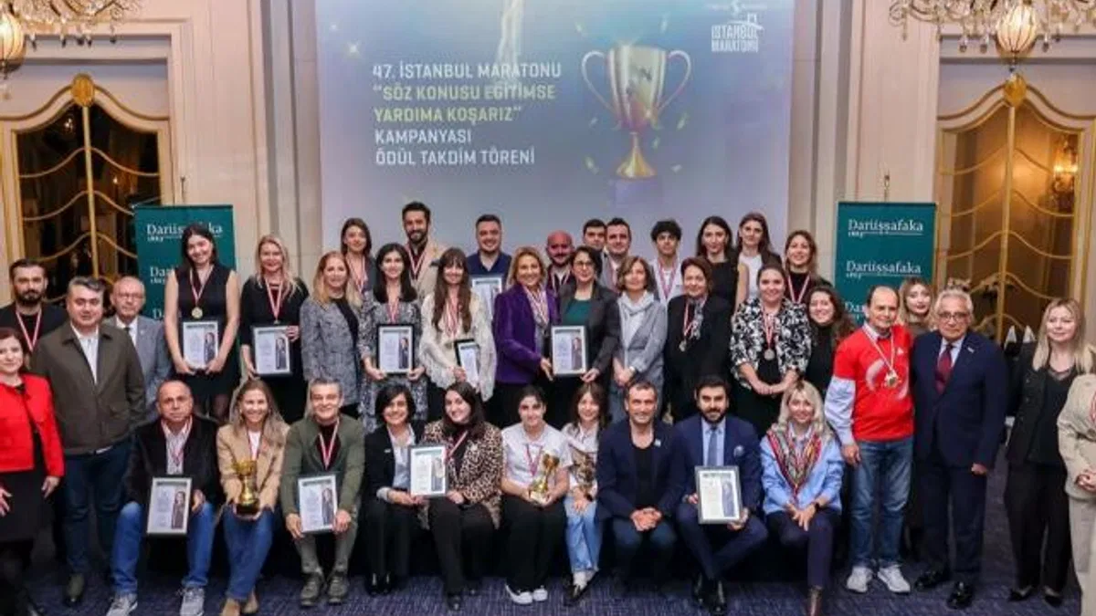 Darüşşafaka için koşucular bir araya geldi