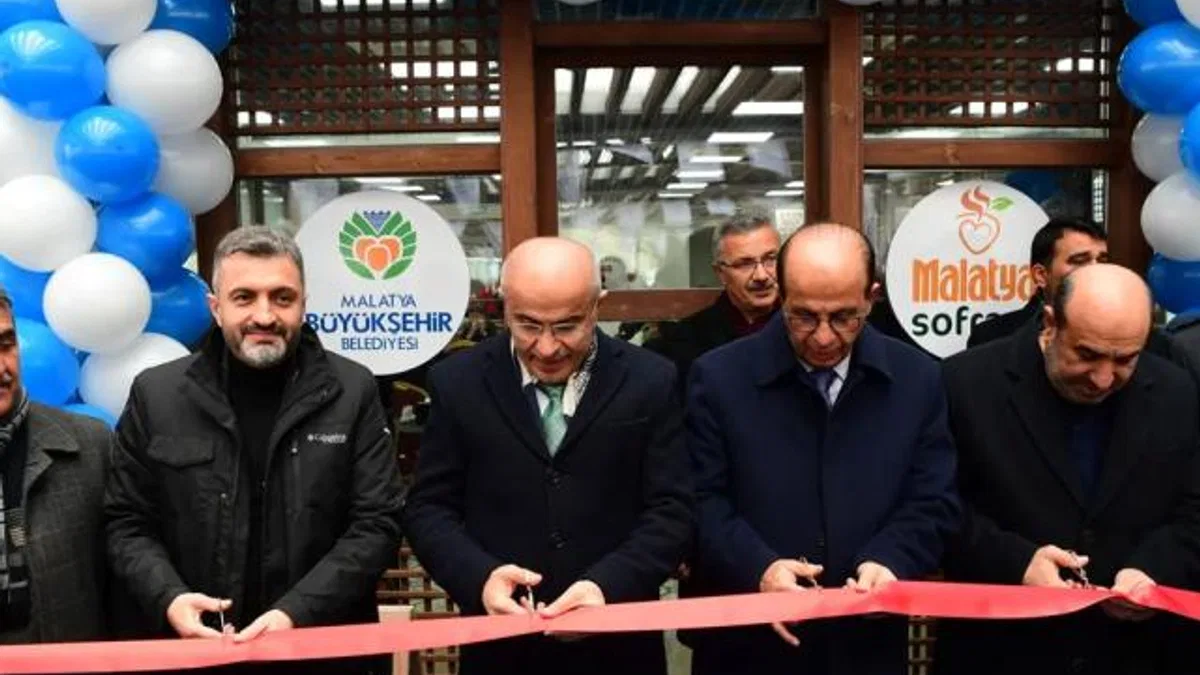 Malatya sofrası törenle açıldı