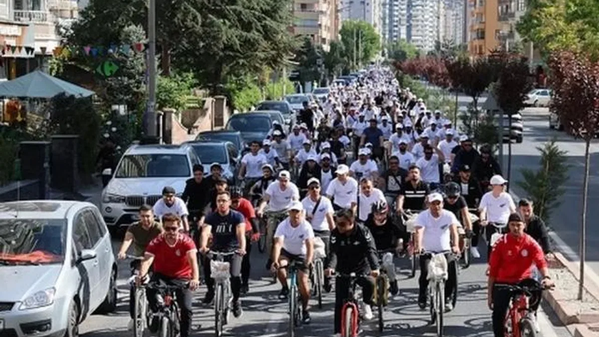 KTO Hareketlilik Haftası’nda bisikletle pedalladı