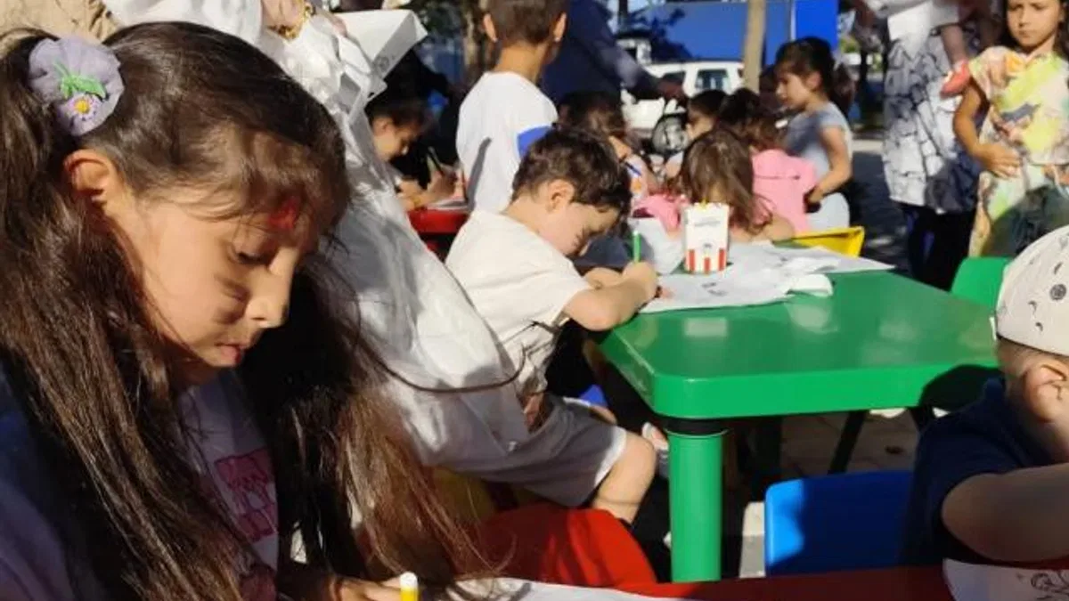 Sakarya’da çocuklara renkli yaz etkinliği