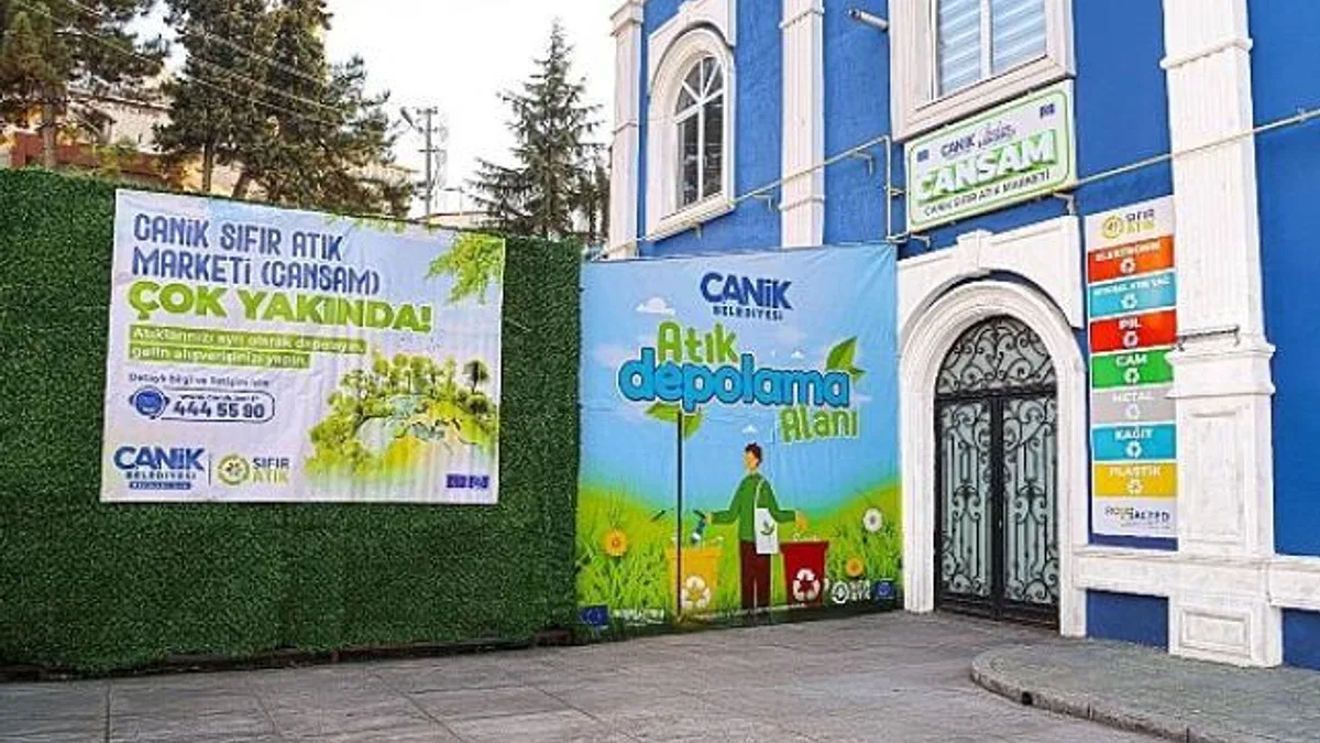 Canik’ten Ekonomiye Dev Katkı: Atığı Getir, Alışverişi Yap