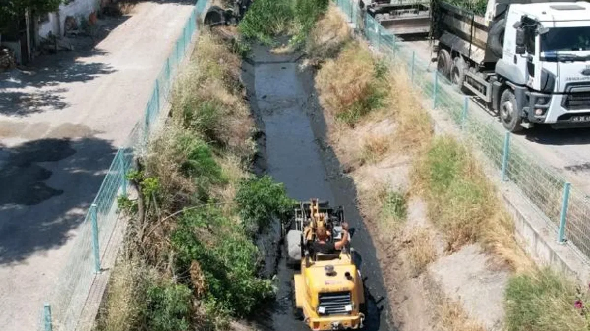2024 yılında 280 kilometrelik dere yatağı temizlendi