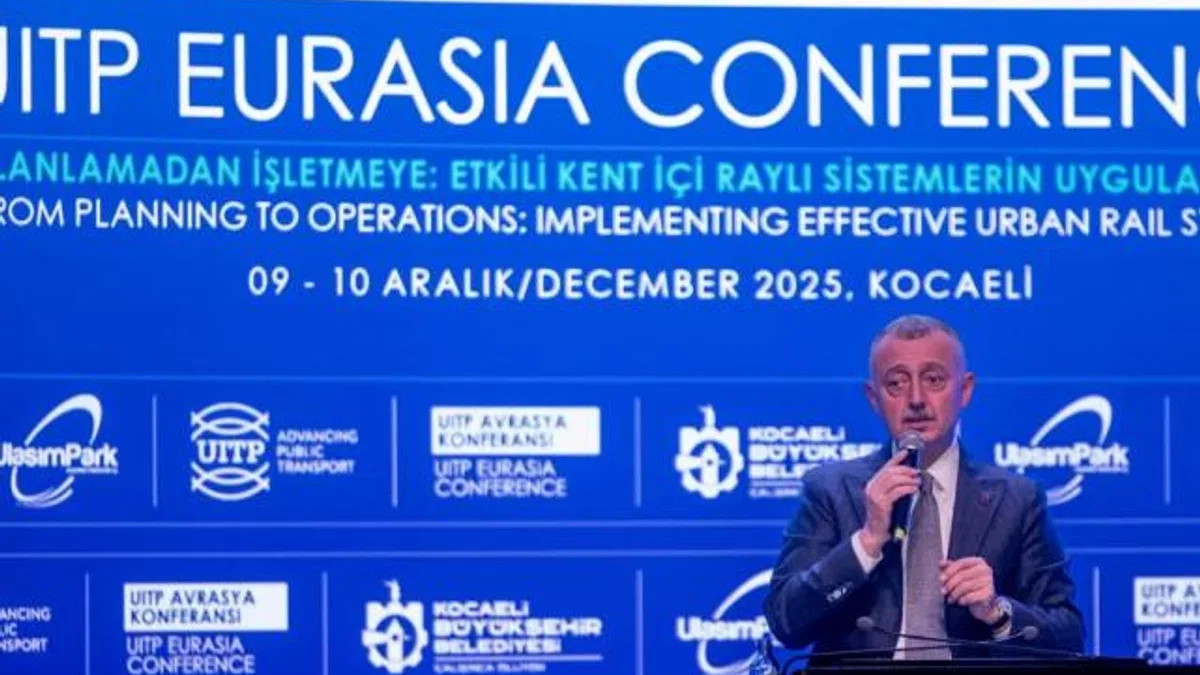 Kocaeli ulaşımı geleceğe hazırlanıyor… Raylı sistem taşımacılığının pay iki katına çıkarılacak